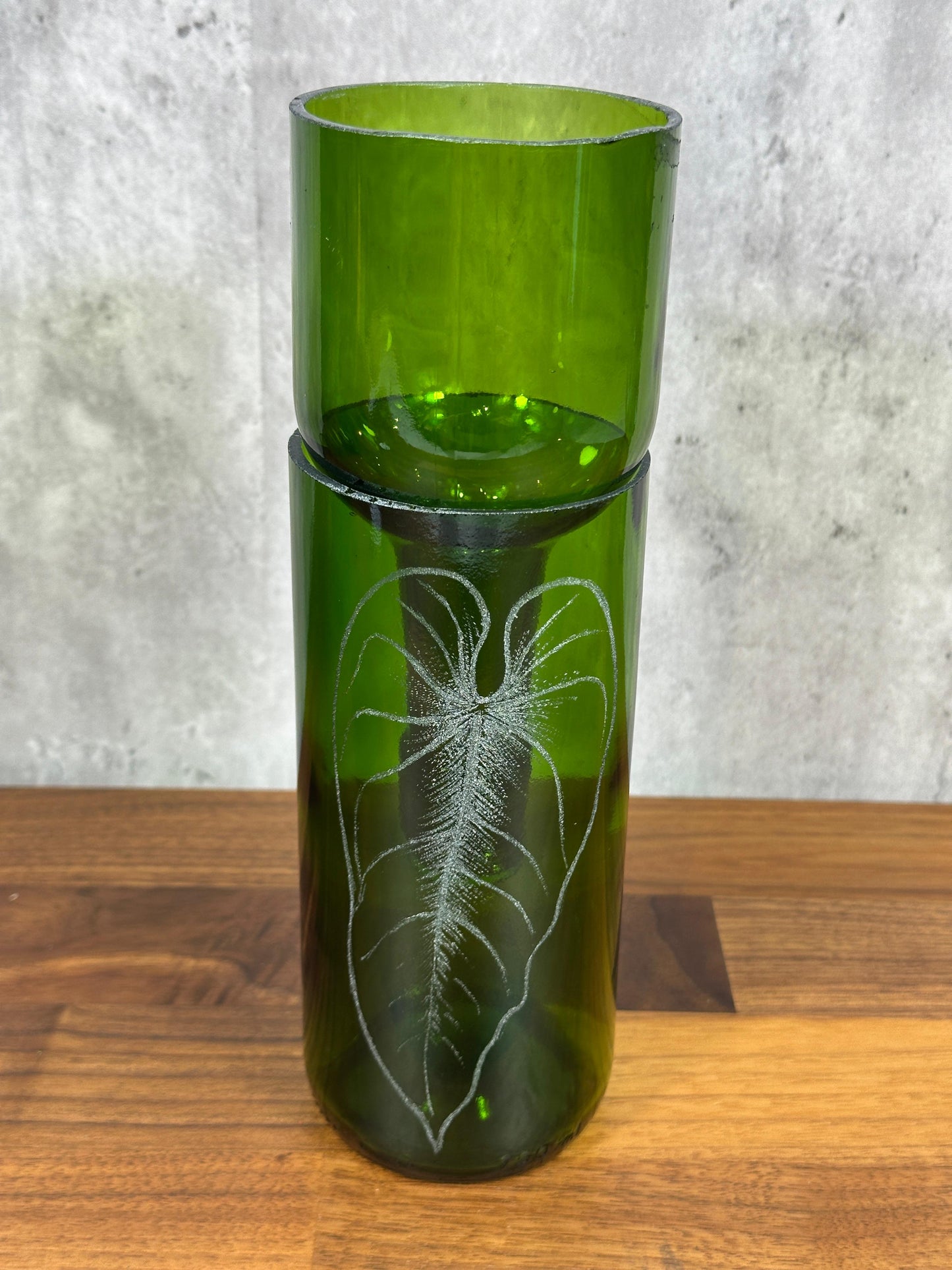 Recycled Bottle Planter (1 Litre Wine)