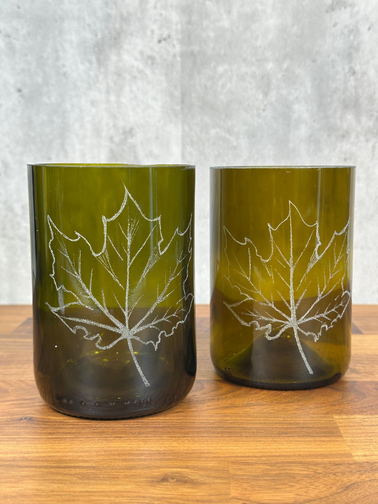Upcycled Glasseware